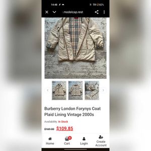 Burberry Original 2000s vintage Coat 🤍