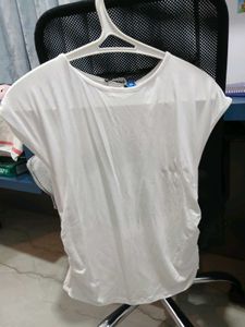 Zudio White Backless Top - Size M