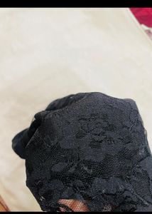 Black Bralet Crop Top