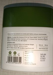 Plum Green Tea Mattifying Moisturizer And Serum