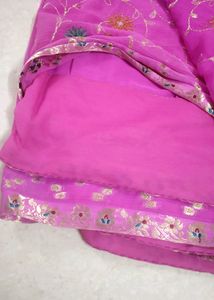 Elegant Pink Saree🌸