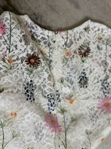 Floral Print Lace Dress