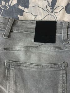 Gray Slim Fit Jeans