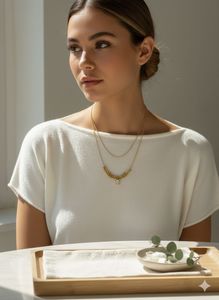Aurelia Triple strand necklace