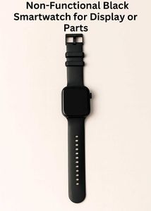 Non-Functional Black Smartwatch for Display