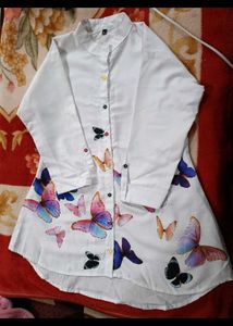 Combo Set Off 2✨ Vintage Floral Print Top