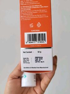 Derma Co. NEW Combo Oil Free Sunscreens