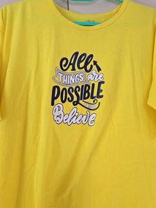 Yellow Graphic T-Shirt