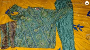 New Bandhani Print Pure Cotton Kurta Set