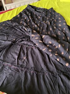 Beautiful Cotton Skirt Black