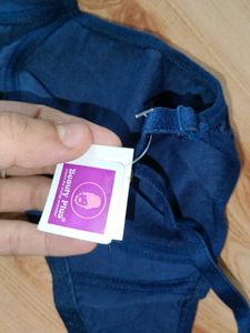 Elegant Navy Blue Bra