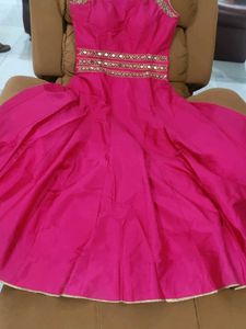 Paded Gown...Pure Silk Gown