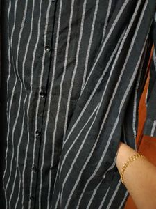 THICK SHIRT DRESS