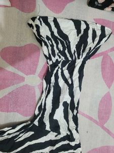 Zebra Print Dress
