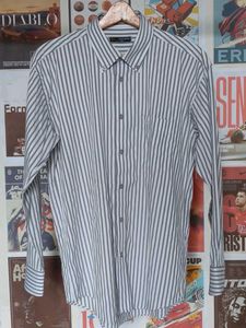 Striped Oversized Casual Shirt