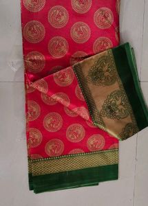 mysore art silk saree new with tag
