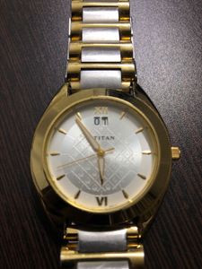 Titan Gold &amp; Silver Watch