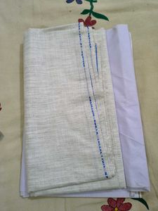 Men&#39;s Dhoti Kurta Fabric Set