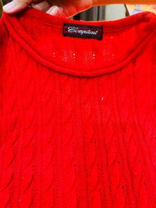 Red Long Sleeve Dress