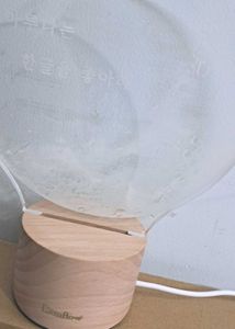 Lamflow Night Light, Moon 3D