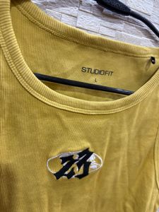 Sea Green Top. Freebie: Yellow Tank Top