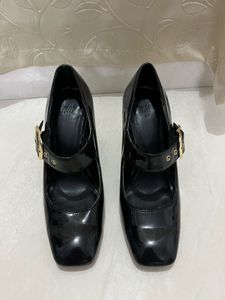 H&amp;M BLOCK-HEELED MARY JANES