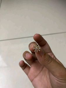 Golden Earrings - Set Of 4