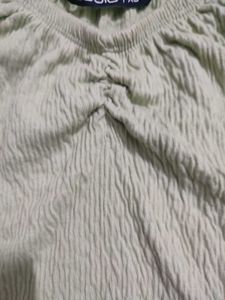 Green Crop Top
