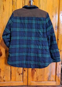 Vintage Plaid Quilted Jacket
