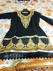 Stitched Churidar Set