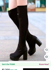 🕸️🕸️Black Over-the-Knee Boots 🕸️🕸️
