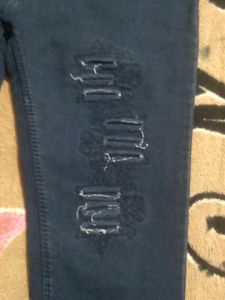 Stylish Distressed Denim Jeans