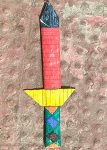 Handmade Cardboard Sword