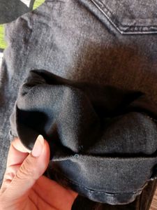 Trendy Gray straight-fit Jeans