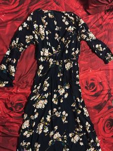Floral Print Maxi Dress