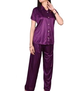 Solid Purple Nighsuit (Women)