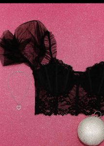 Black Lace Top