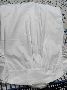The Hunt Men White Cotton Mix Formal Shirt