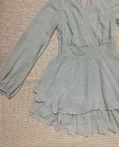 Pale Green Dress