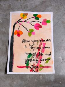 Thumb Print Painting