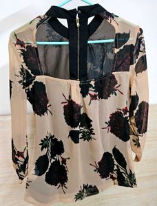 Floral Print Top