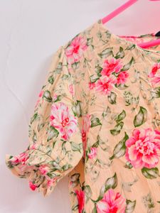 Floral Print Top