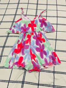 Floral Print Playsuit (never worn)