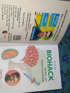 🛑 Biohack ( For Class 11&amp;12)