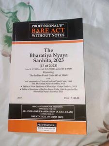 The Bharatiya Nyaya Sanhita,2023