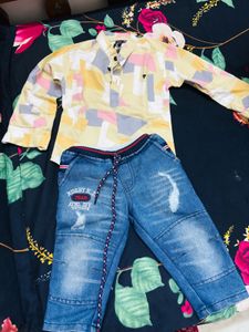 Boys Shirt Pant Set