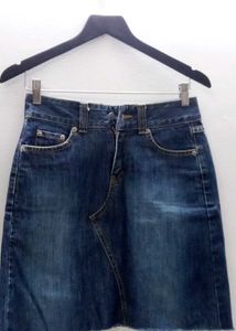 Denim Mini Skirt