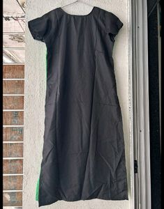 Crepe Green  Kurti