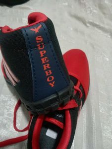 Red &amp; Black Sneakers