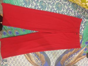 brand New Red Beautiful Trouser